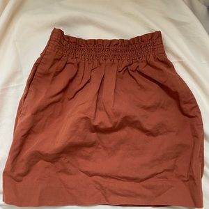 jcrew paper bag skirt
